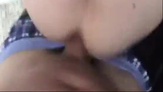 Wife sucking cock in car